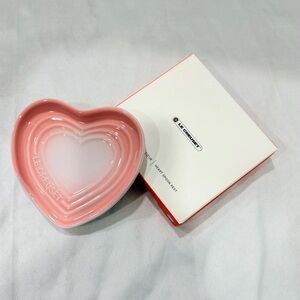 Le Creuset Heart-Shaped Pink Spoon Rest